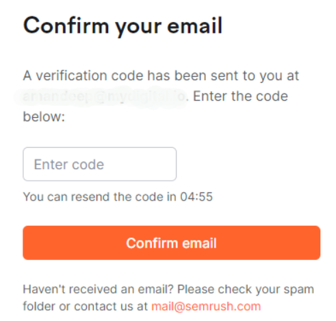 Confirm Your Email
