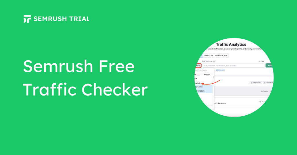 Semrush Free Traffic Checker (1)