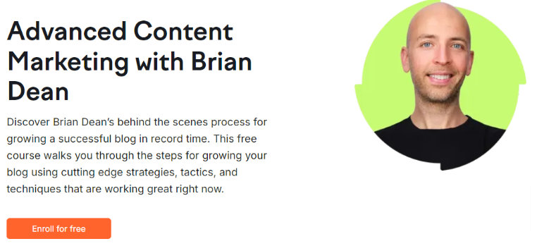 Advanced Content Marketing with Brian Dean
